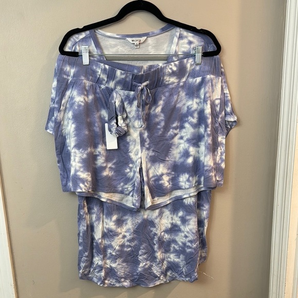 NWT Wildfox Tie Dye Lounger Pajama Set - Picture 1 of 6